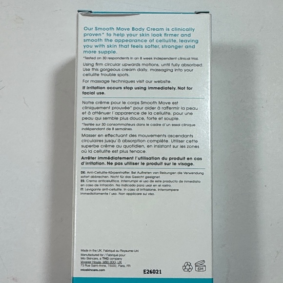 Smooth Move Body Cream - White and Blue - Picture 2 of 5